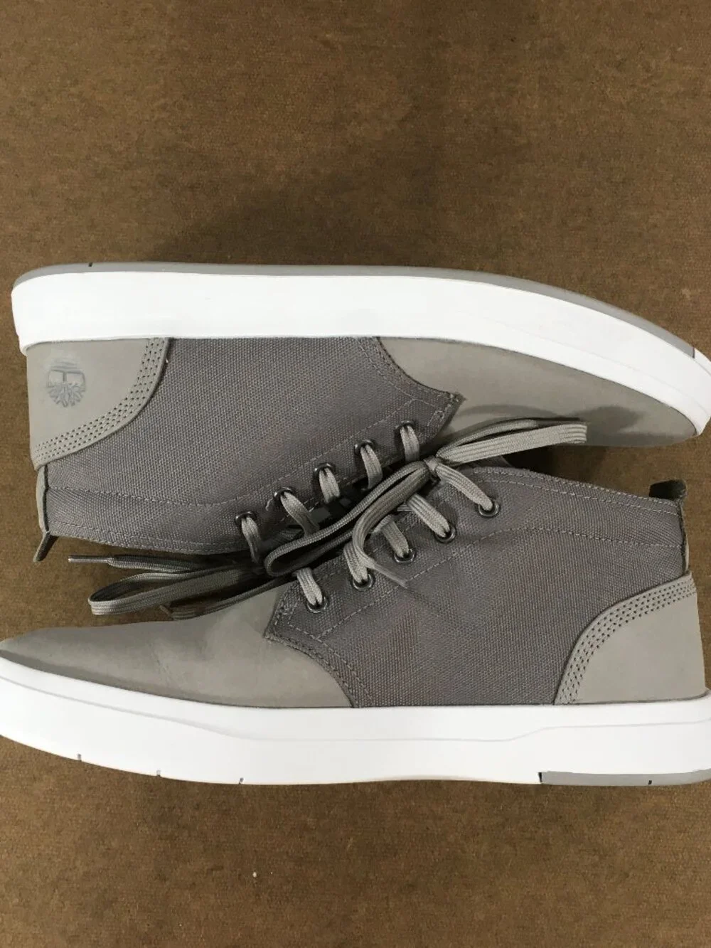 Timberland David Square Chukka Boots Mens Size 10.5 Gray